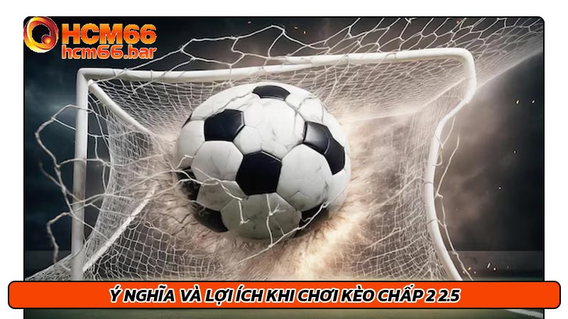 Ý nghĩa và lợi ích khi chơi kèo chấp 2 2.5