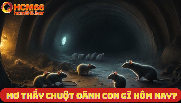 Mơ thấy chuột đánh con gì hôm nay?